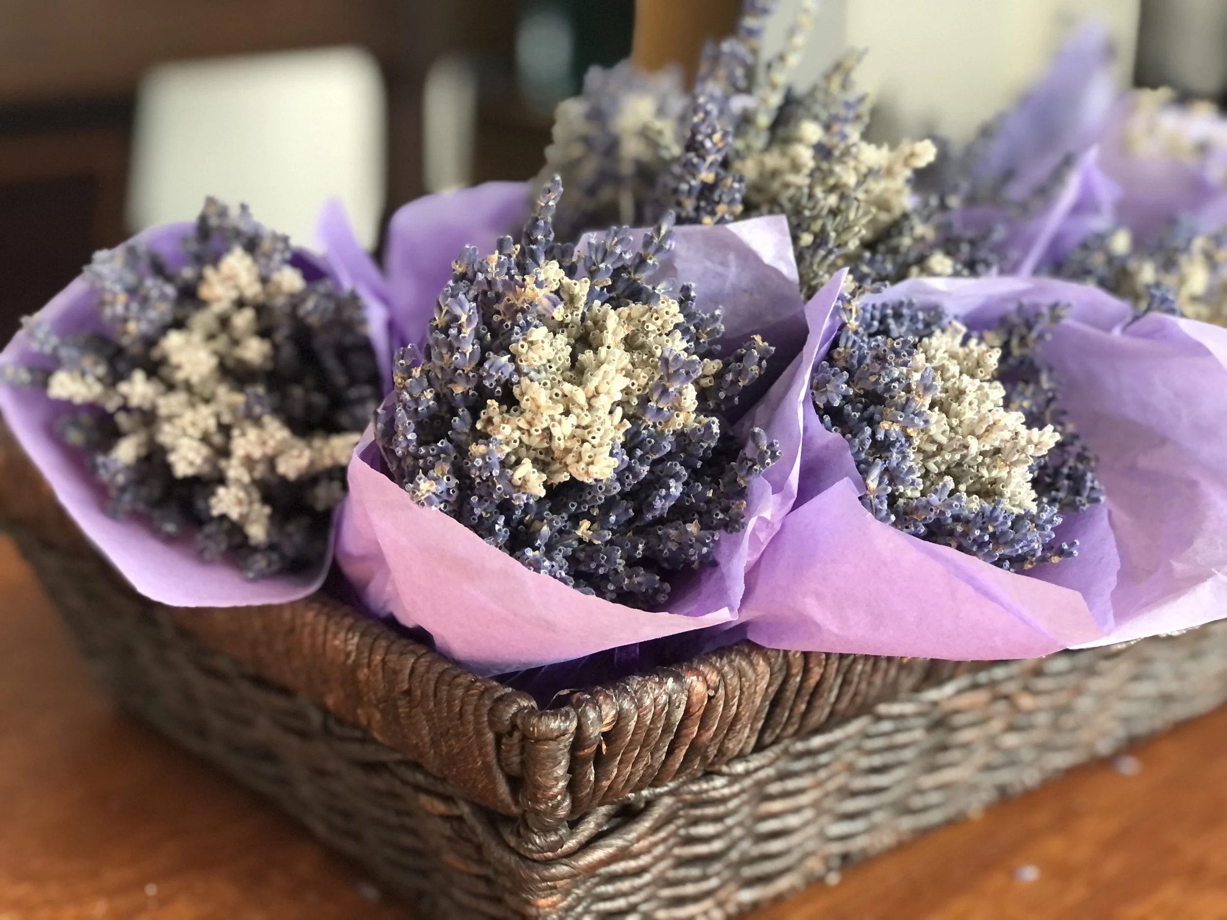  Mixed Dried Lavender Bouquet 