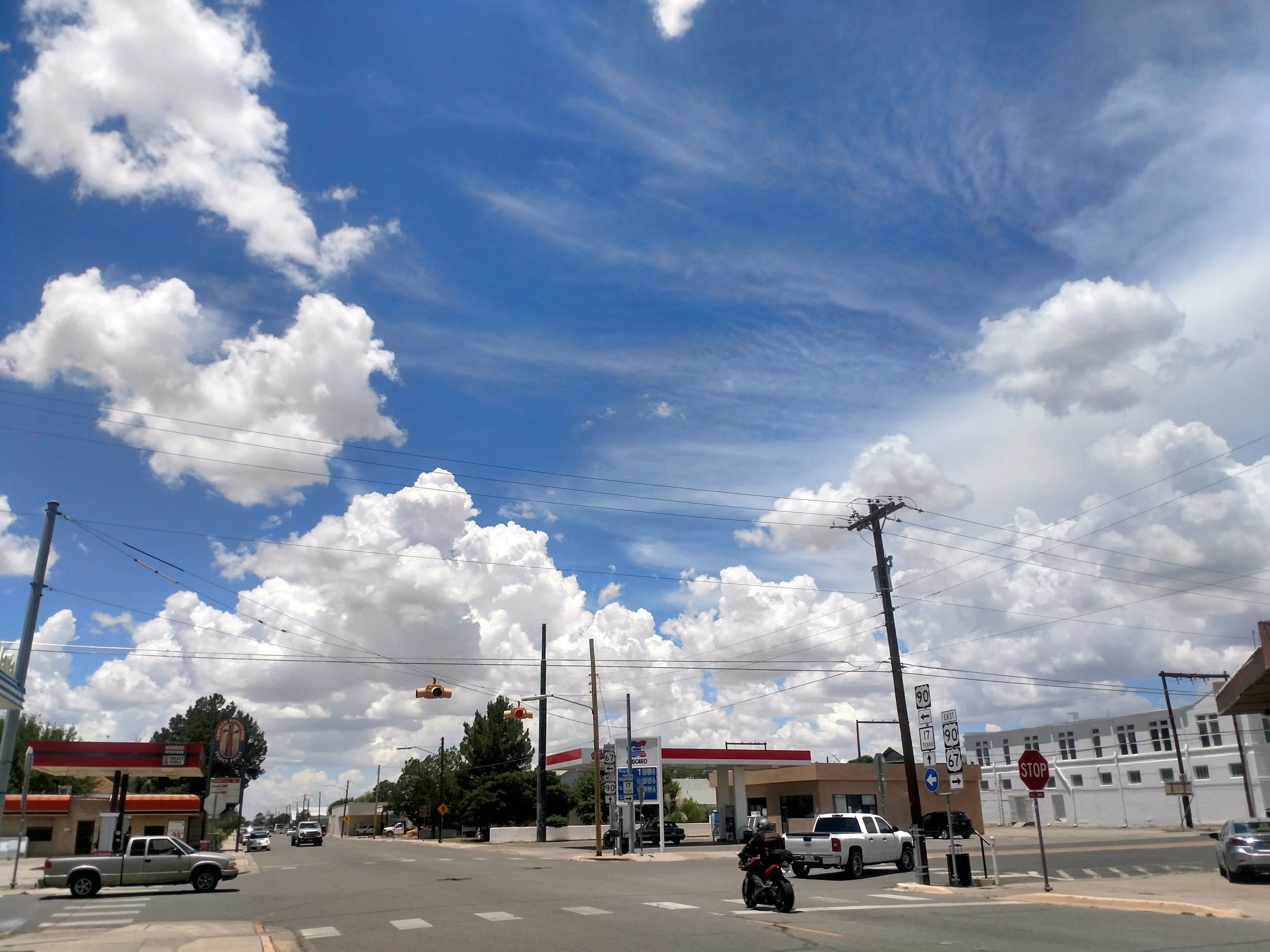 San Antonio & Highland Ave. Marfa, TX.