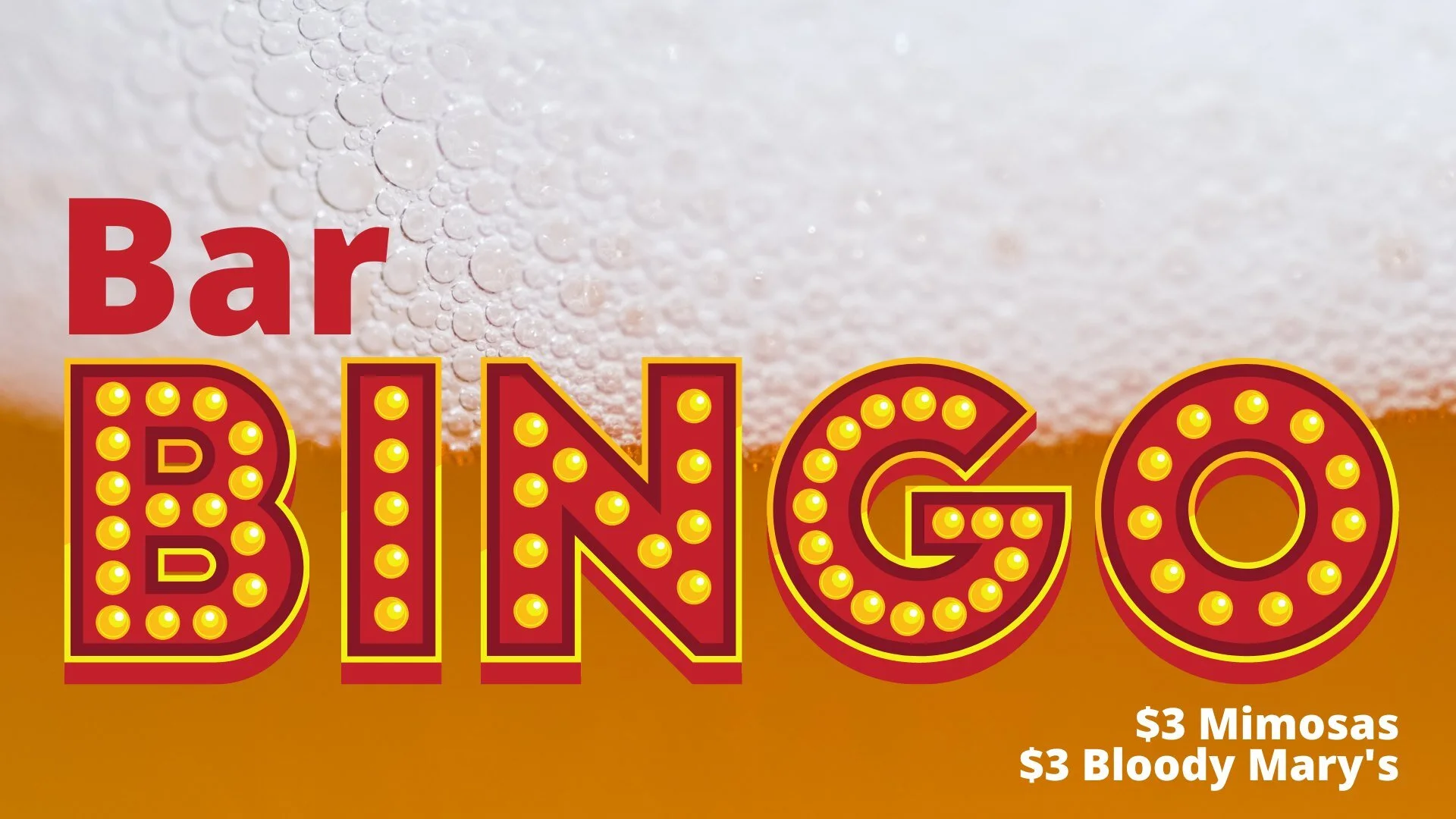 O'Riley's Uptown Tavern Bar Bingo — O'Riley's Uptown Tavern