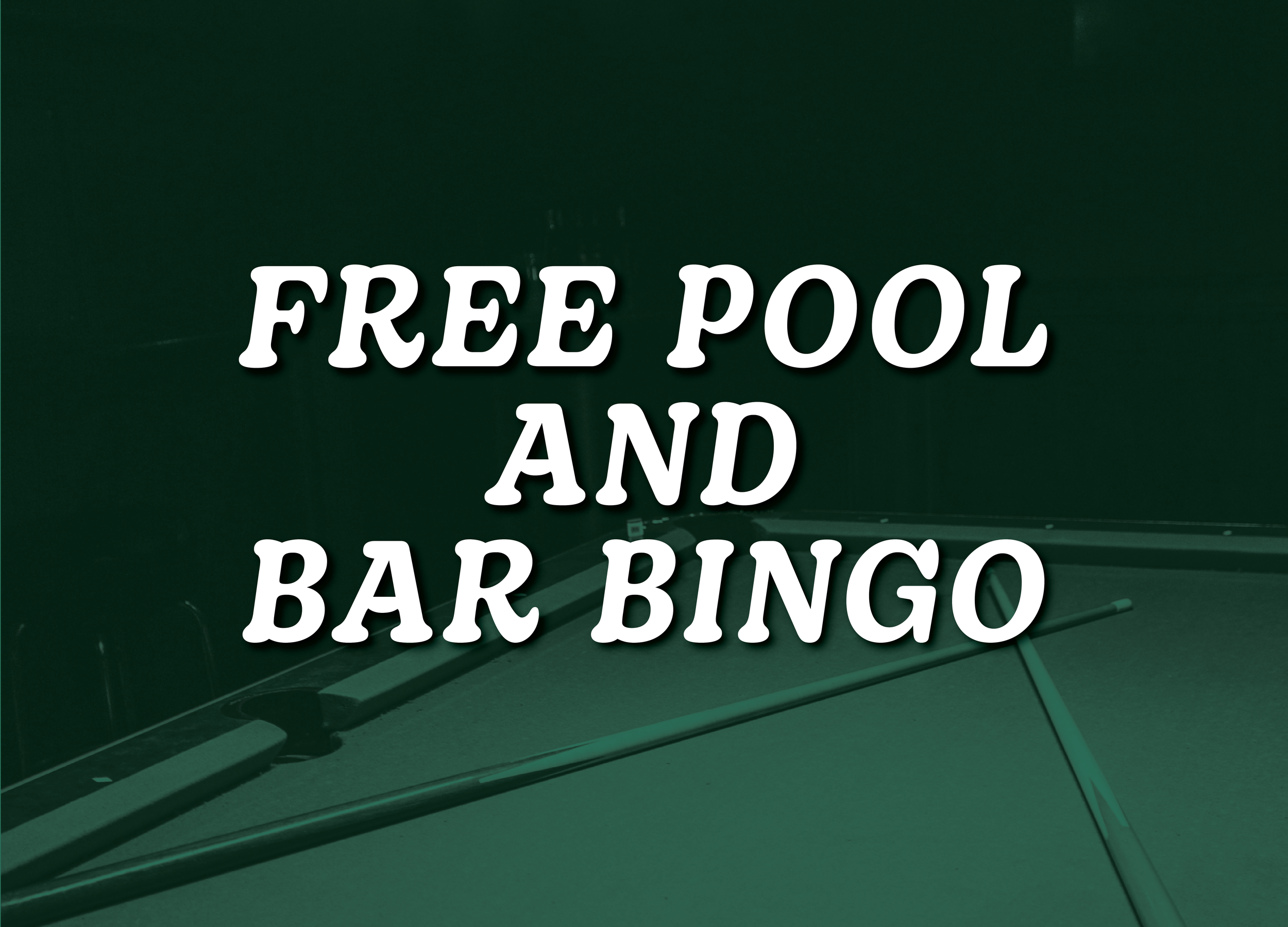 O'Riley's Uptown Tavern Bar Bingo