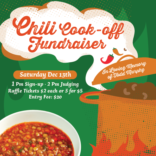 Chili Cook-off Fundraiser at Uptown! 