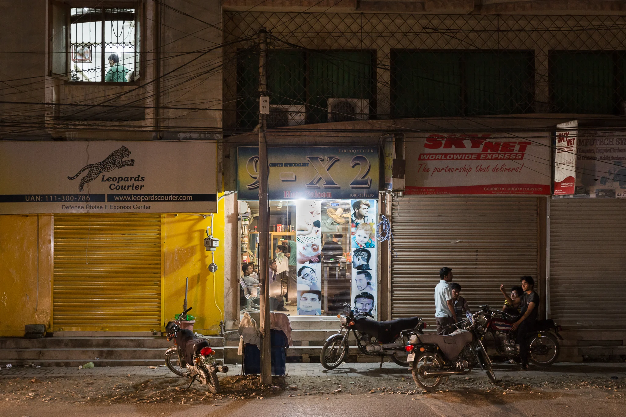 A visual study on the cultural and economic diversity in Karachi, through the lens of three barbers shops charging PKR 50, 150 and 1,500 for a haircut. Click here for full story