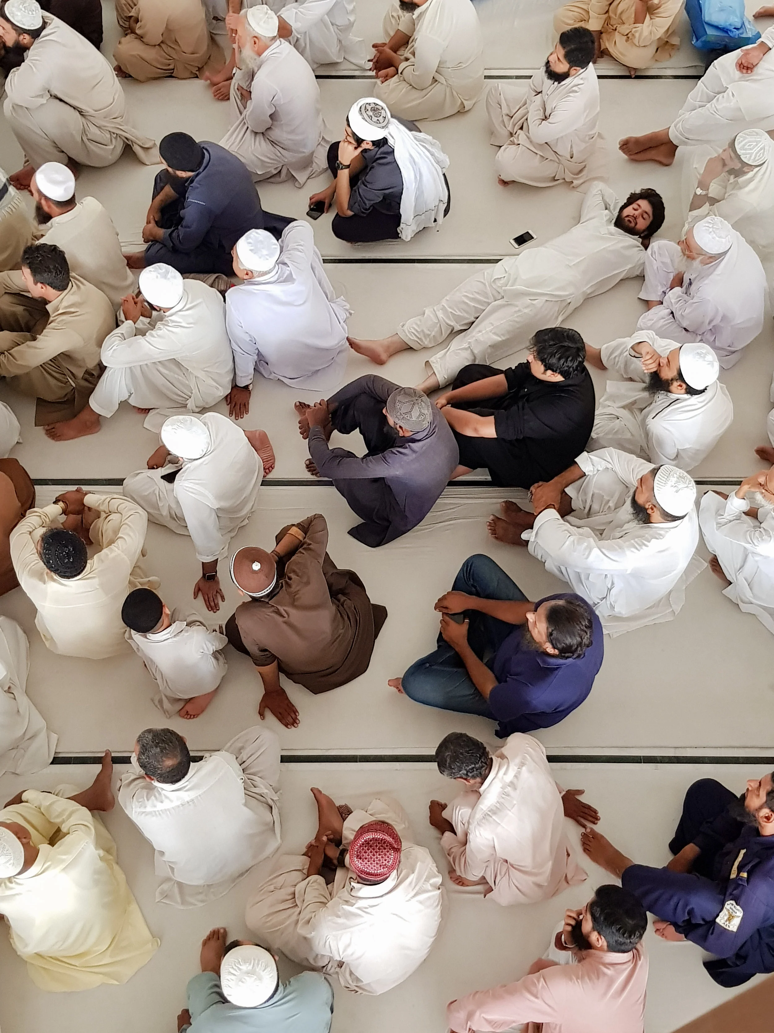 Sleep over sermon Baitusalam Mosque, Karachi, 2017