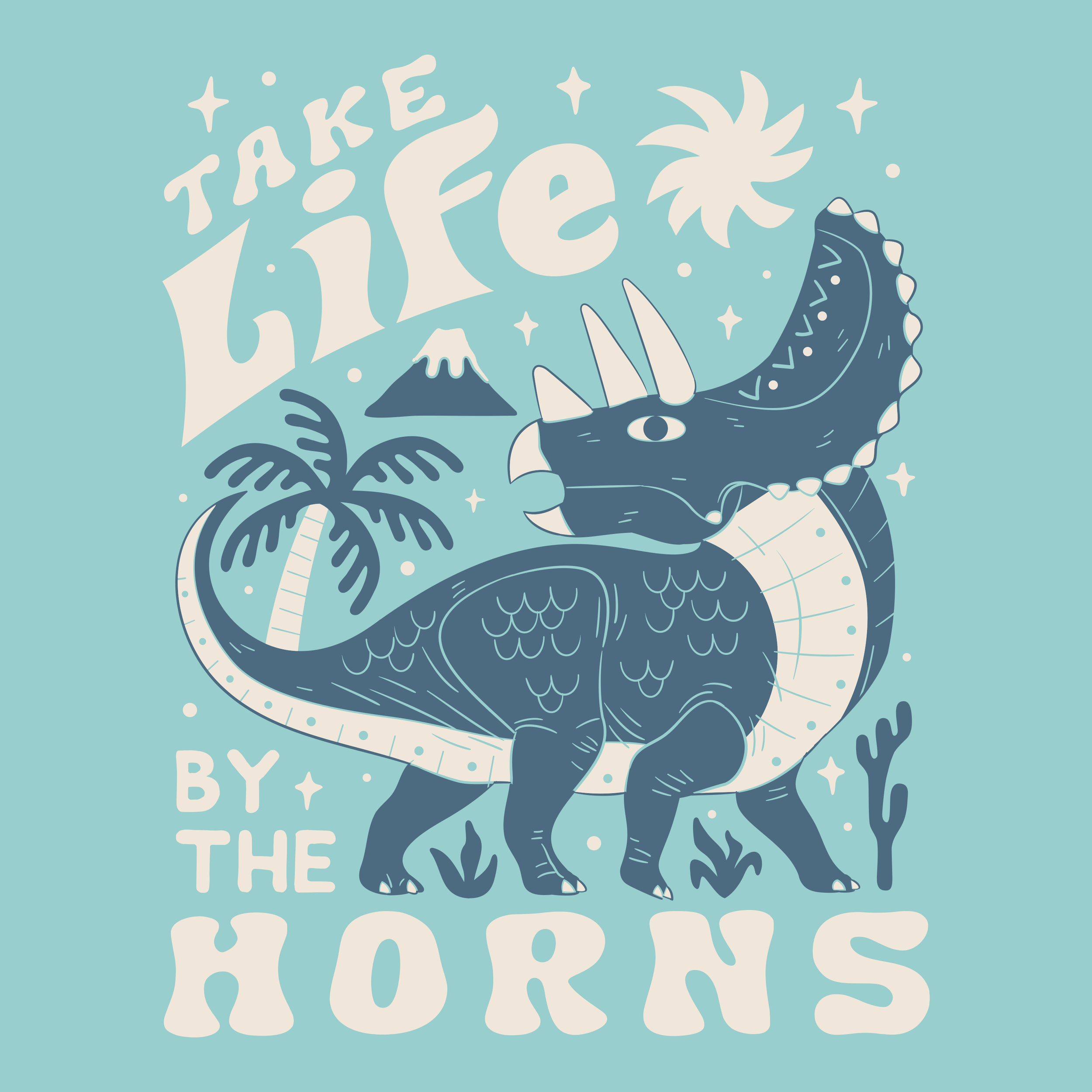 By The Horn Triceratops.png