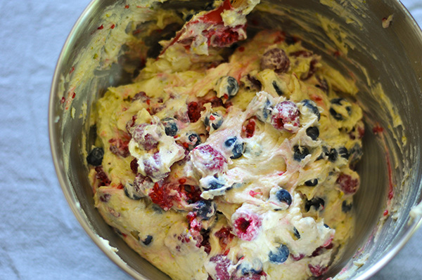 Pistachio Berry Bundt cake_batter w berries.jpg