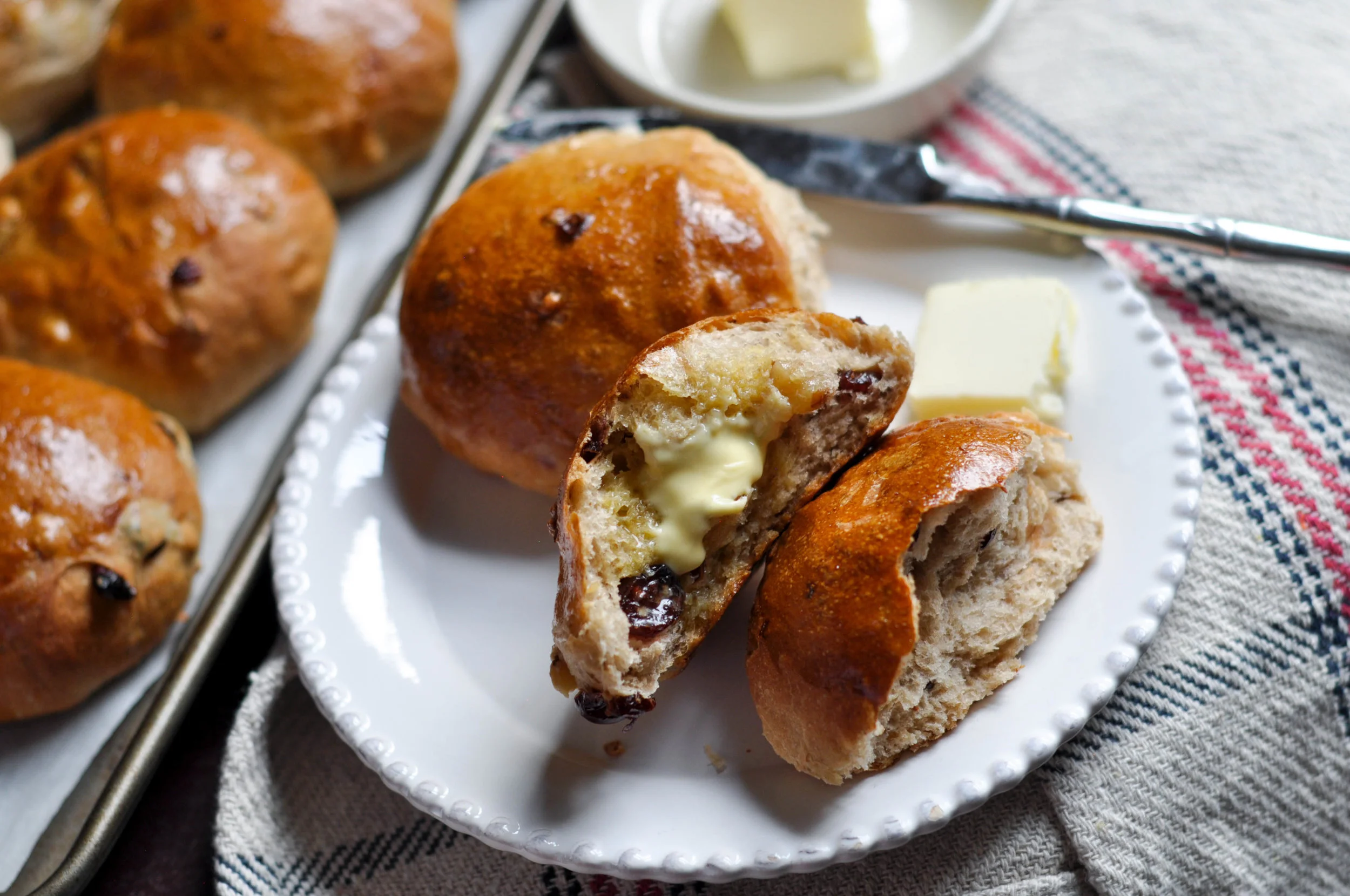 Cranberry Walnut Rolls — The Sweet & Sour Baker