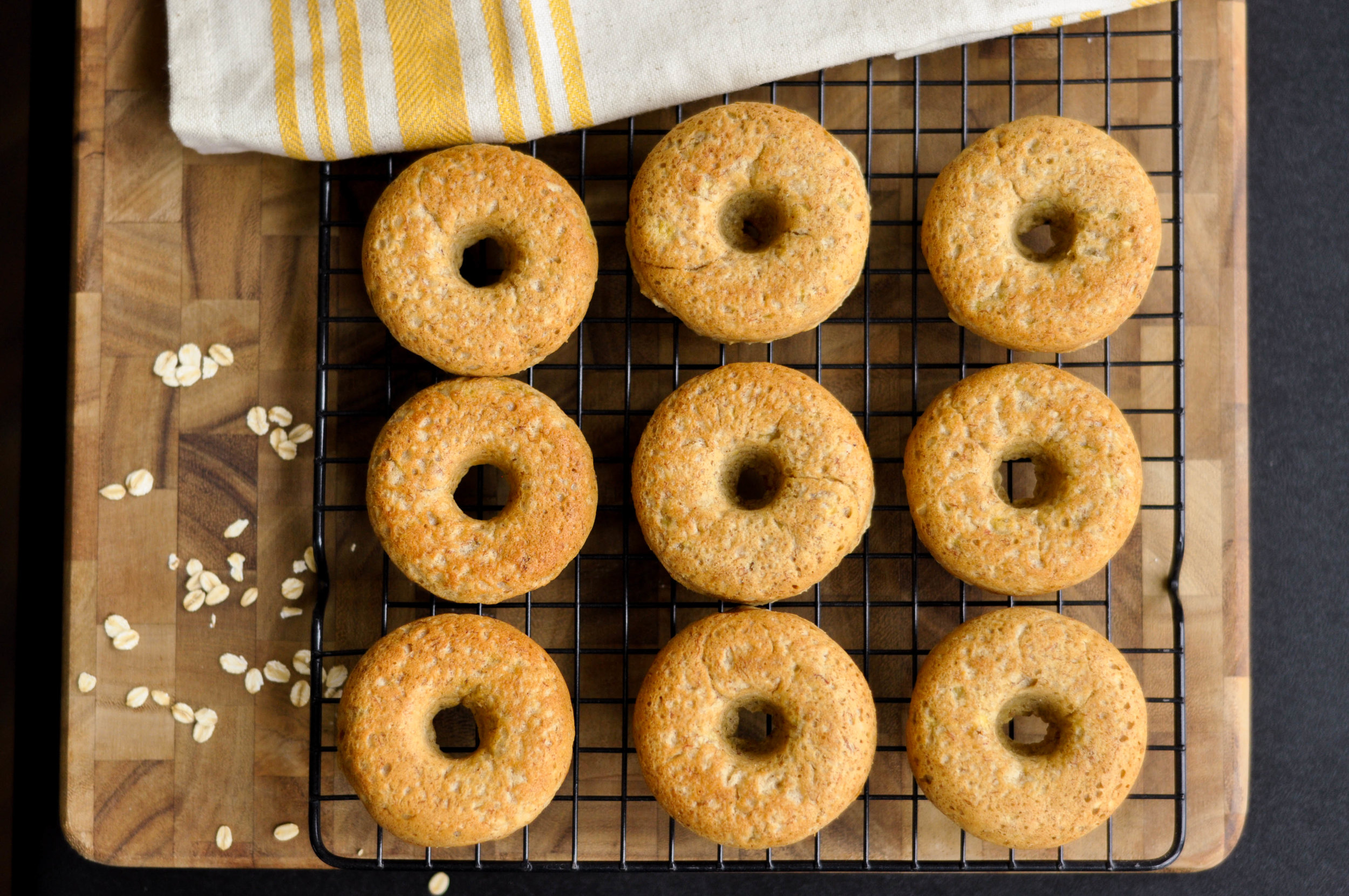Banana Oatmeal Donuts — The Sweet & Sour Baker