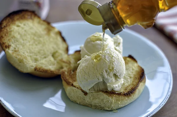 Milk Bread Ice Cream Sandwich_honey drizzle.jpg