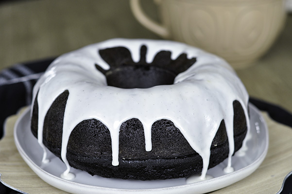 Nordic Ware Black Cocoa Bundt Cake - Bake from Scratch