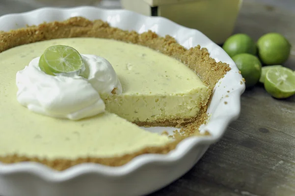 Super Fluffy Key Lime Pie_Whole pie cut.jpg