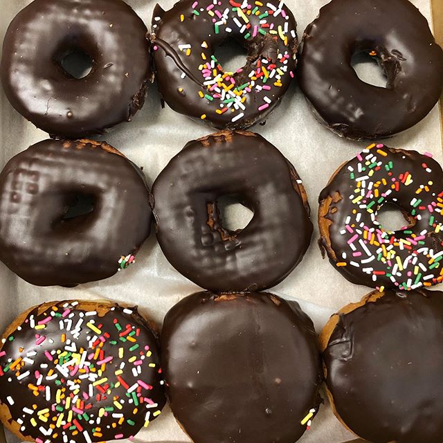 Tic-tac-toe, but with donuts 🍩❌ #cbusfoodauthority