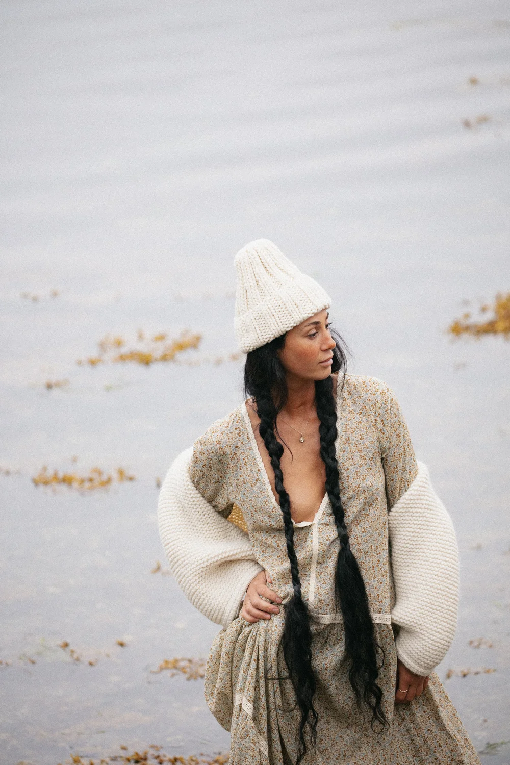 Olann Handmade Heron Hand Knit Hat — Olann display picture 3