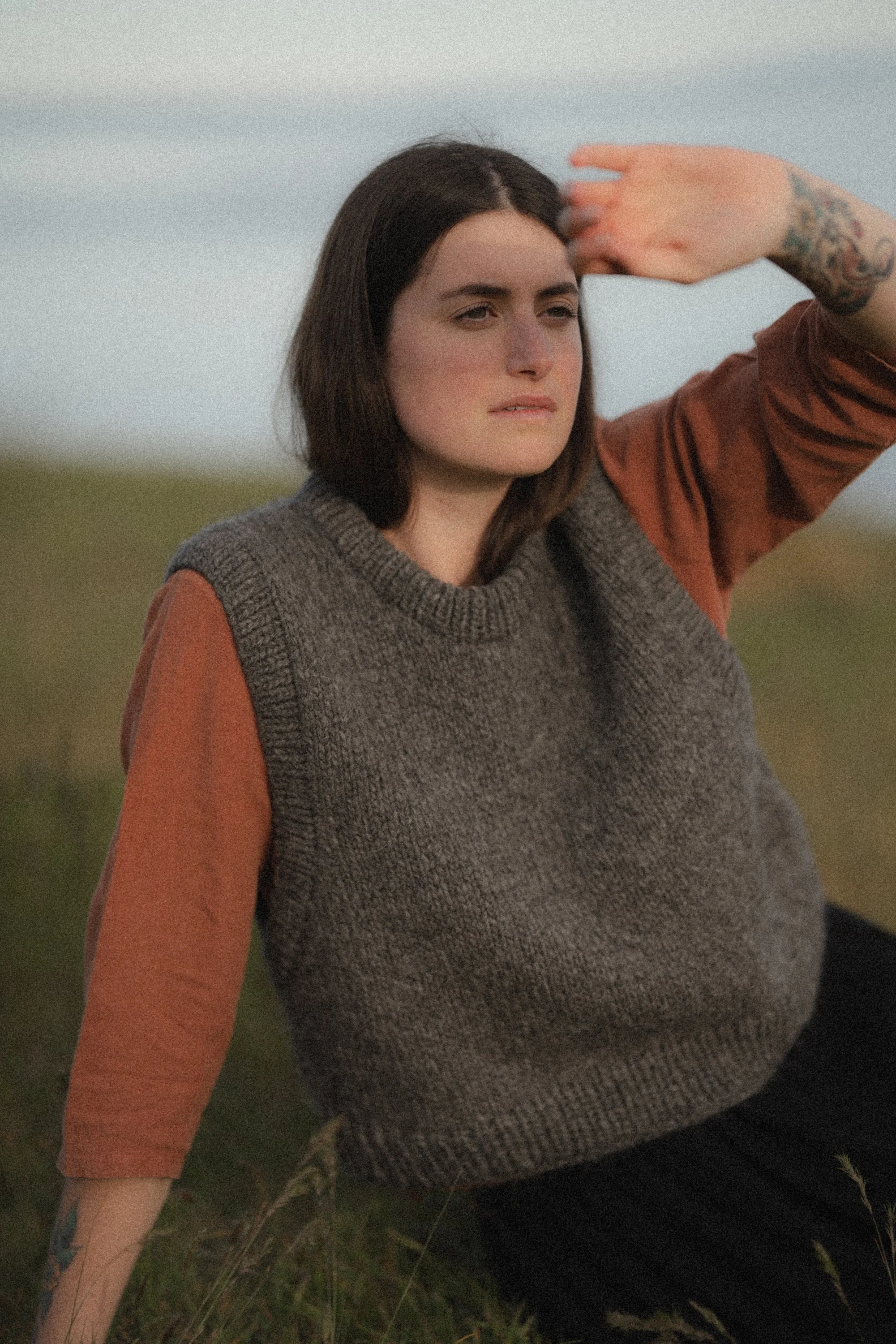 Ode Vest Knitting Pattern