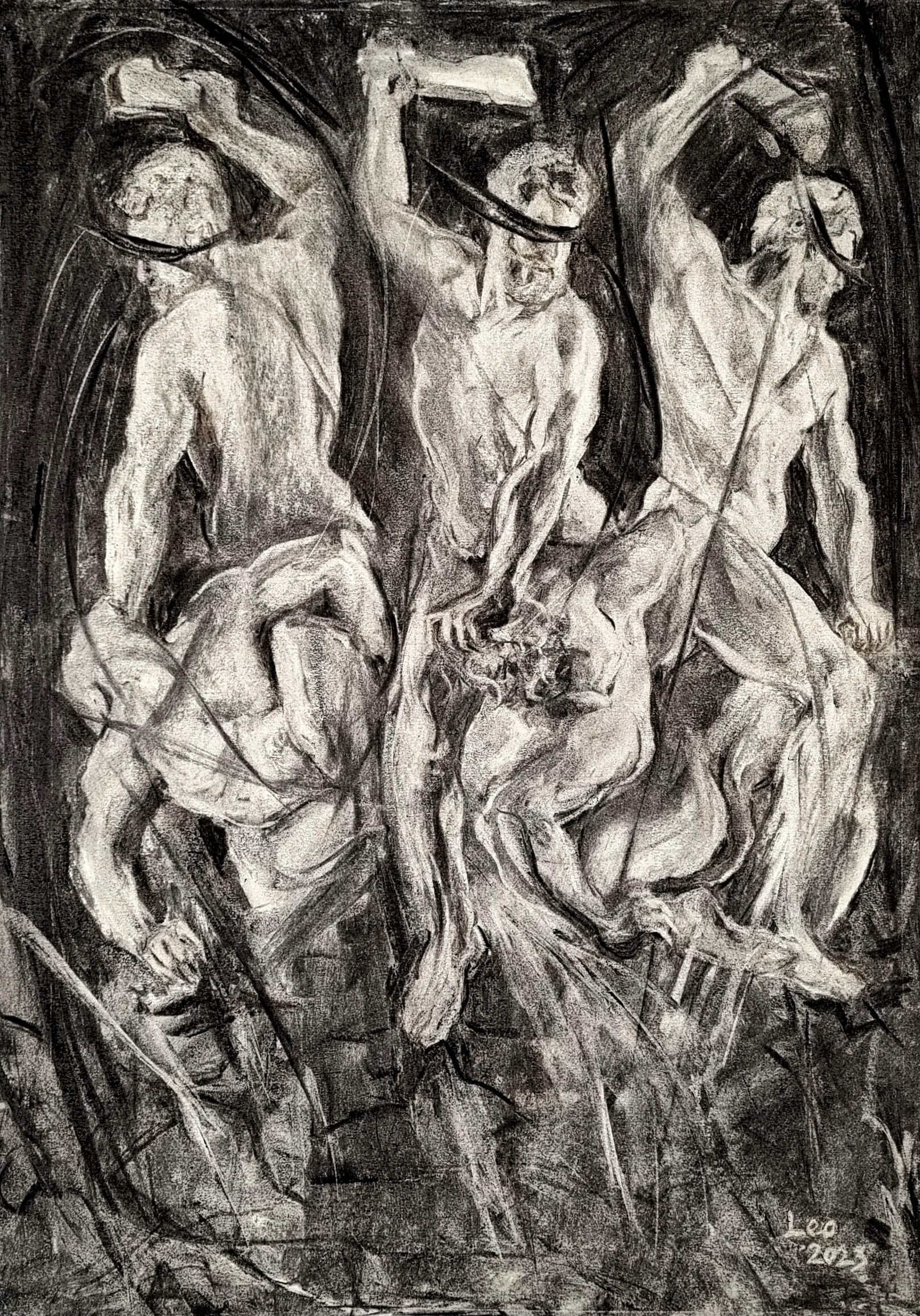 Gaza 3000 (after Giambologna)
