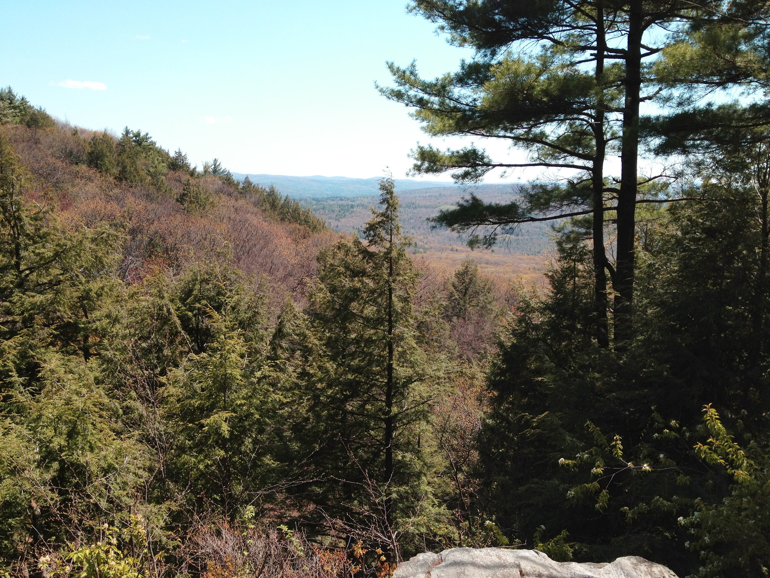  A view from Monument Mountain 