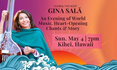 Gina Salā - World Music, Chants, Story with Anil Prasad, Ricardo Russell & More