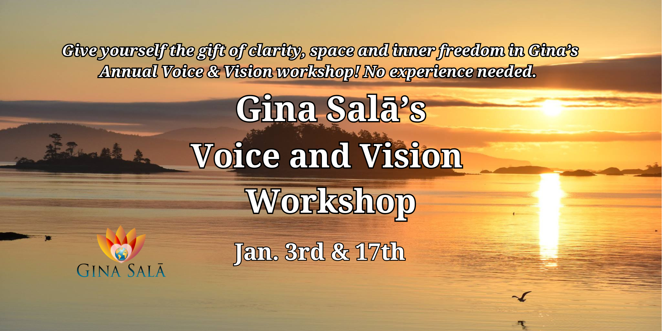 Gina Salā Voice and Vision Workshop 