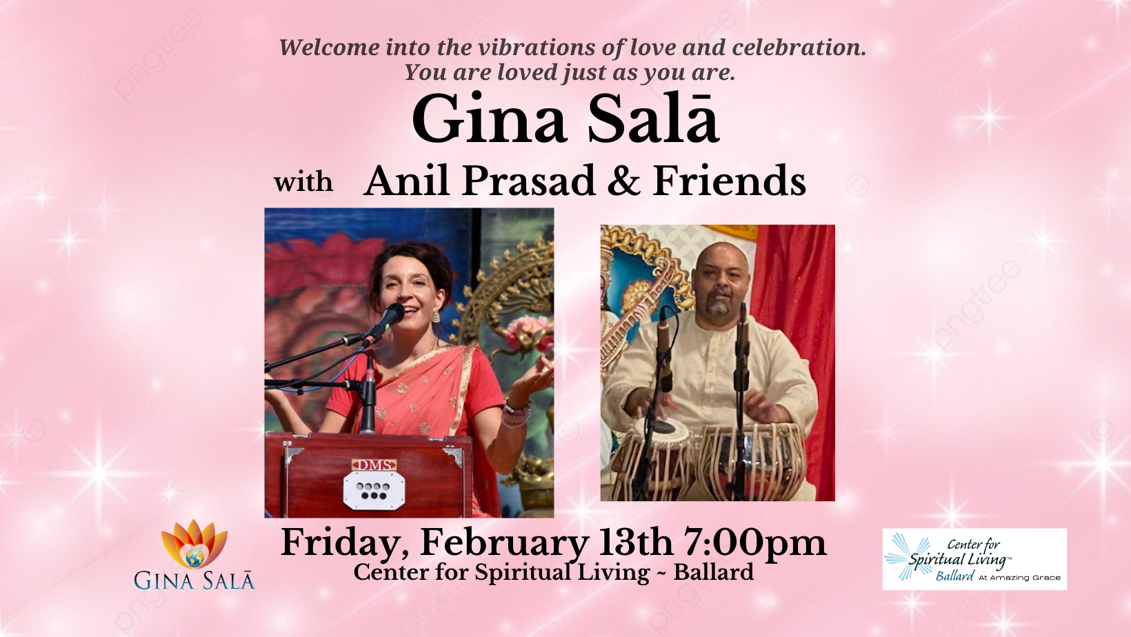 Gina Salā with Anil Prasad &amp; Friends ~ Be-Loved World Chants 
