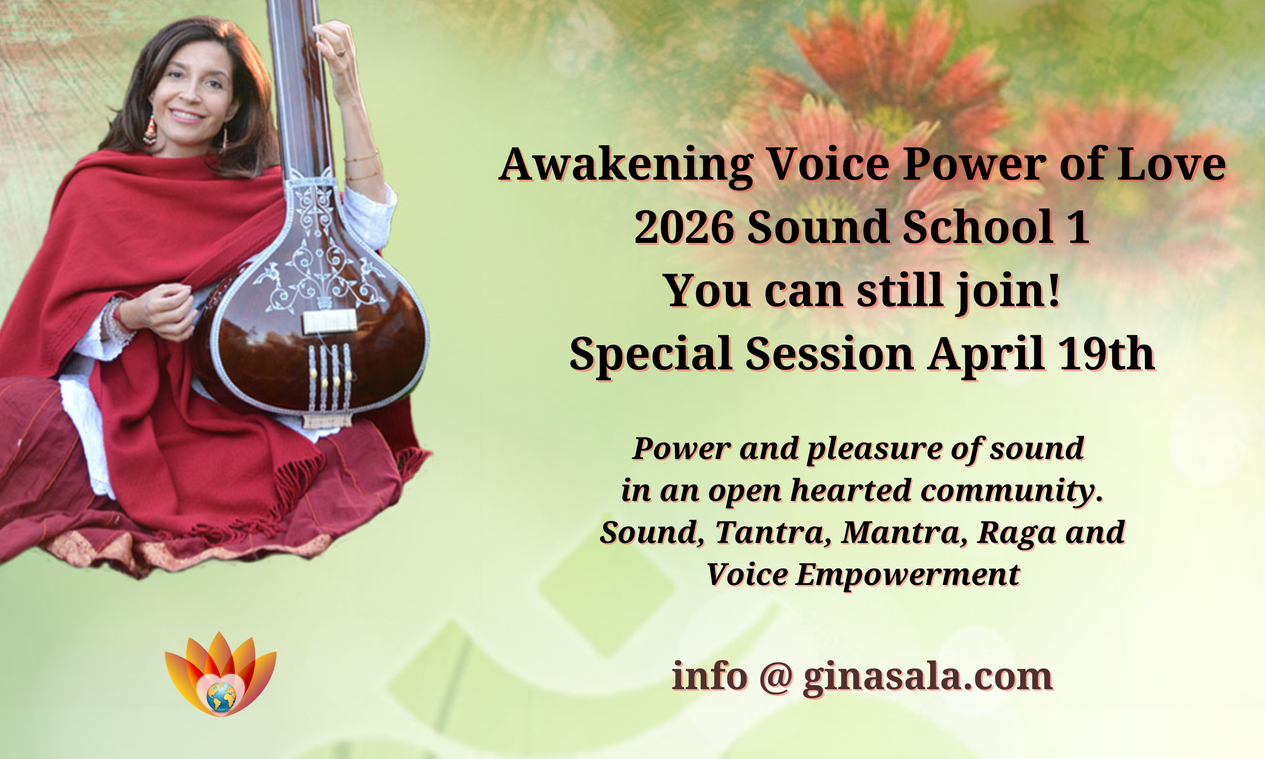 2026 Awakening Voice Power of Love Sound School Level 1 