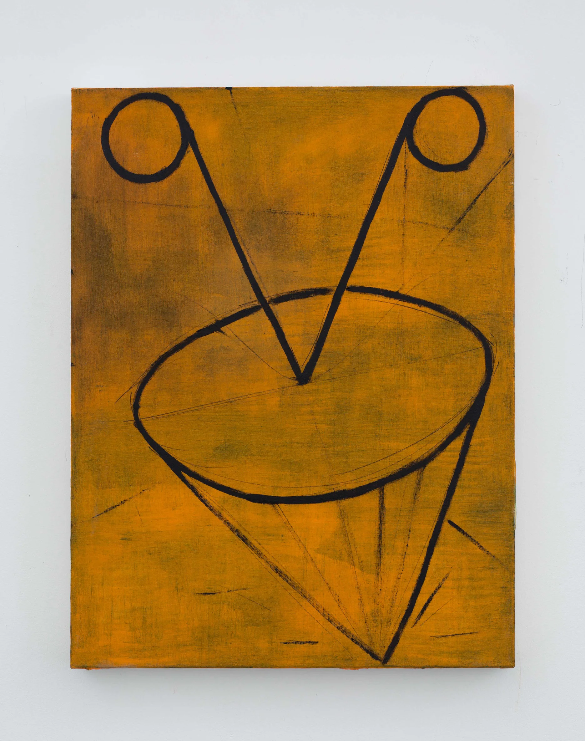 Sharpshooter 2017 Oil and acrylic on canvas 60x45cm