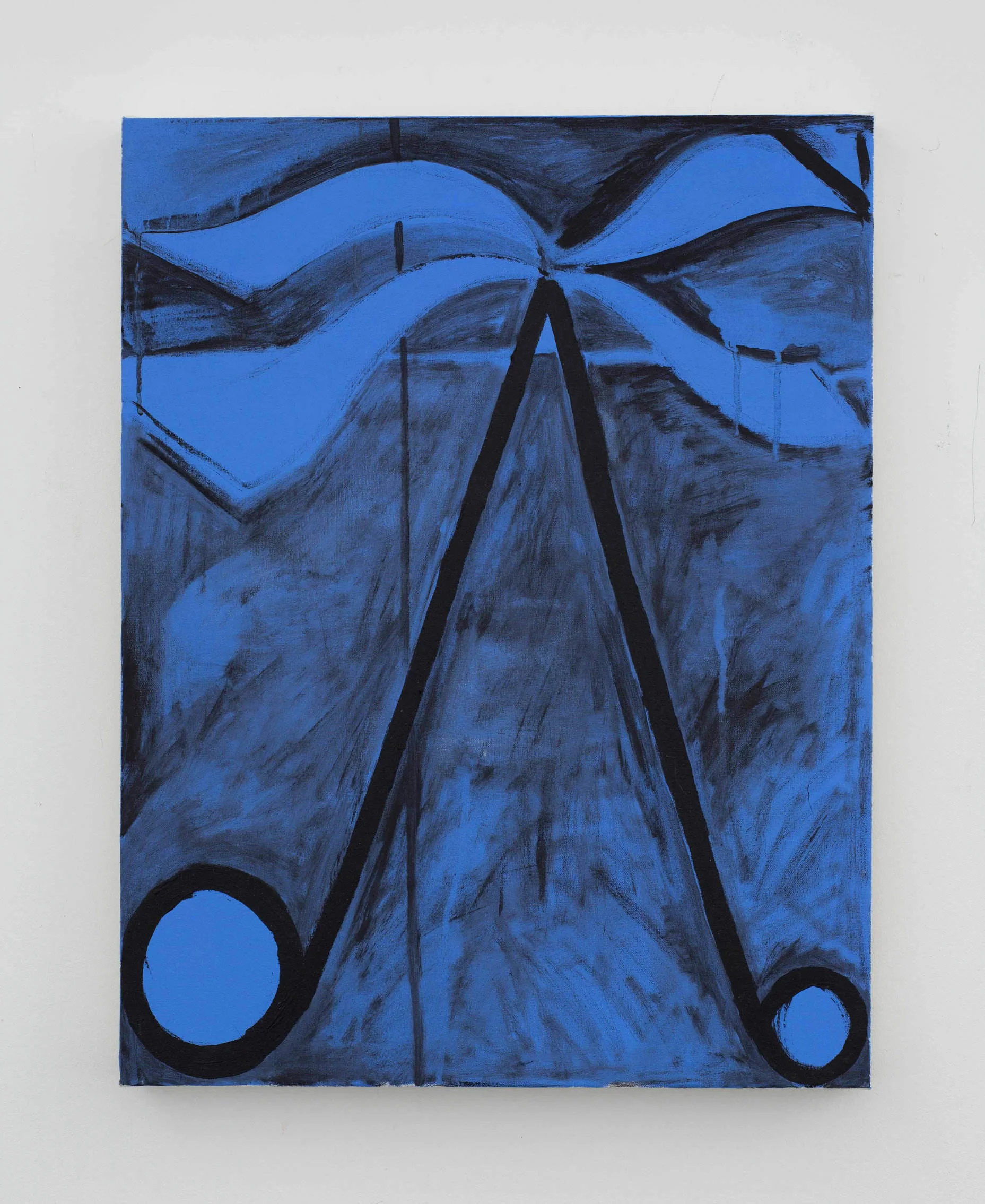 Alias 2017 Oil and acrylic on canvas 60x45cm