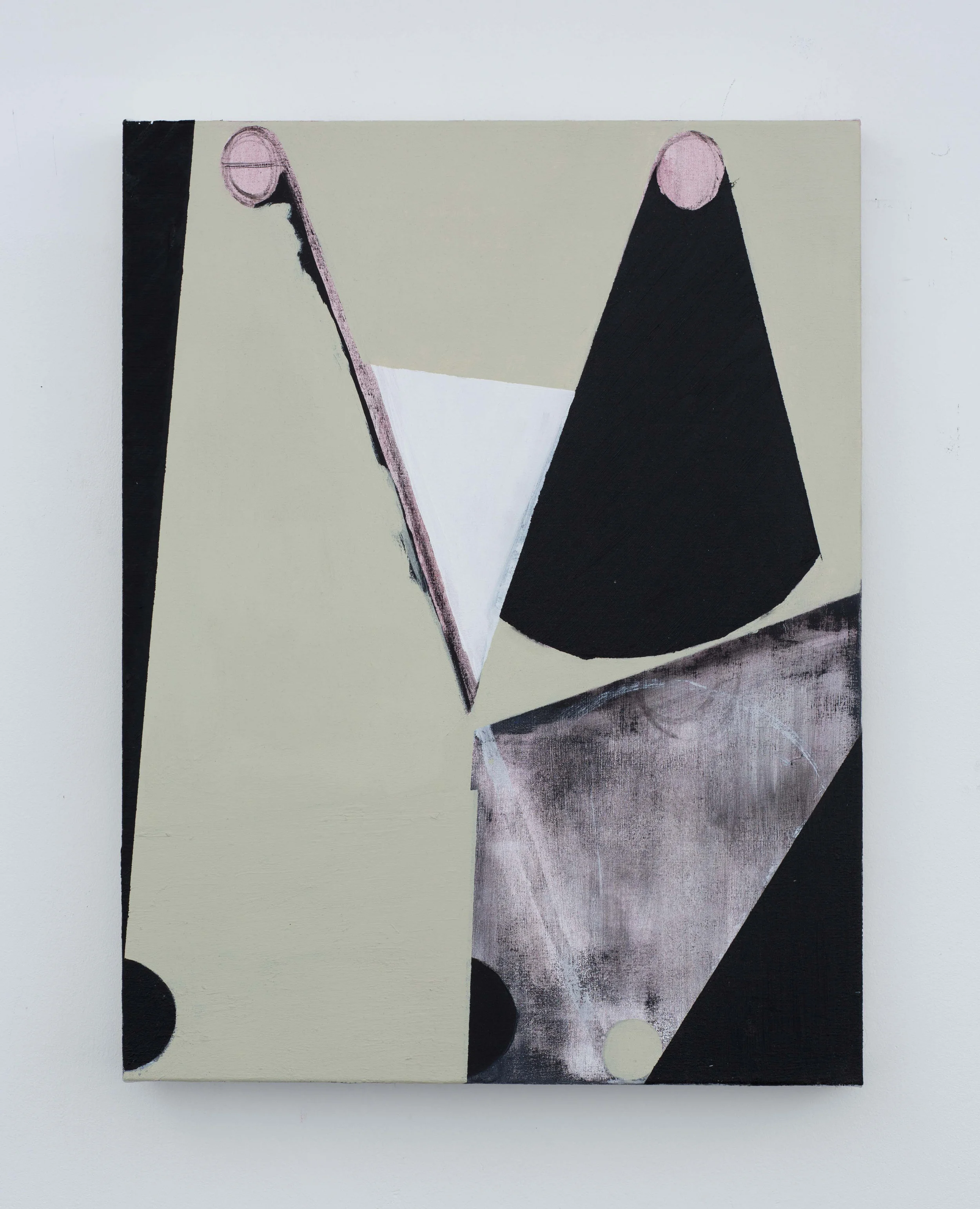 Card Clash 2 017 Oil on canvas 60x45cm