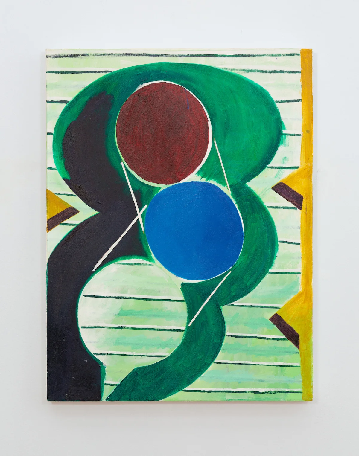 Thinktanking 2018 Oil and acrylic on canvas 60x45cm