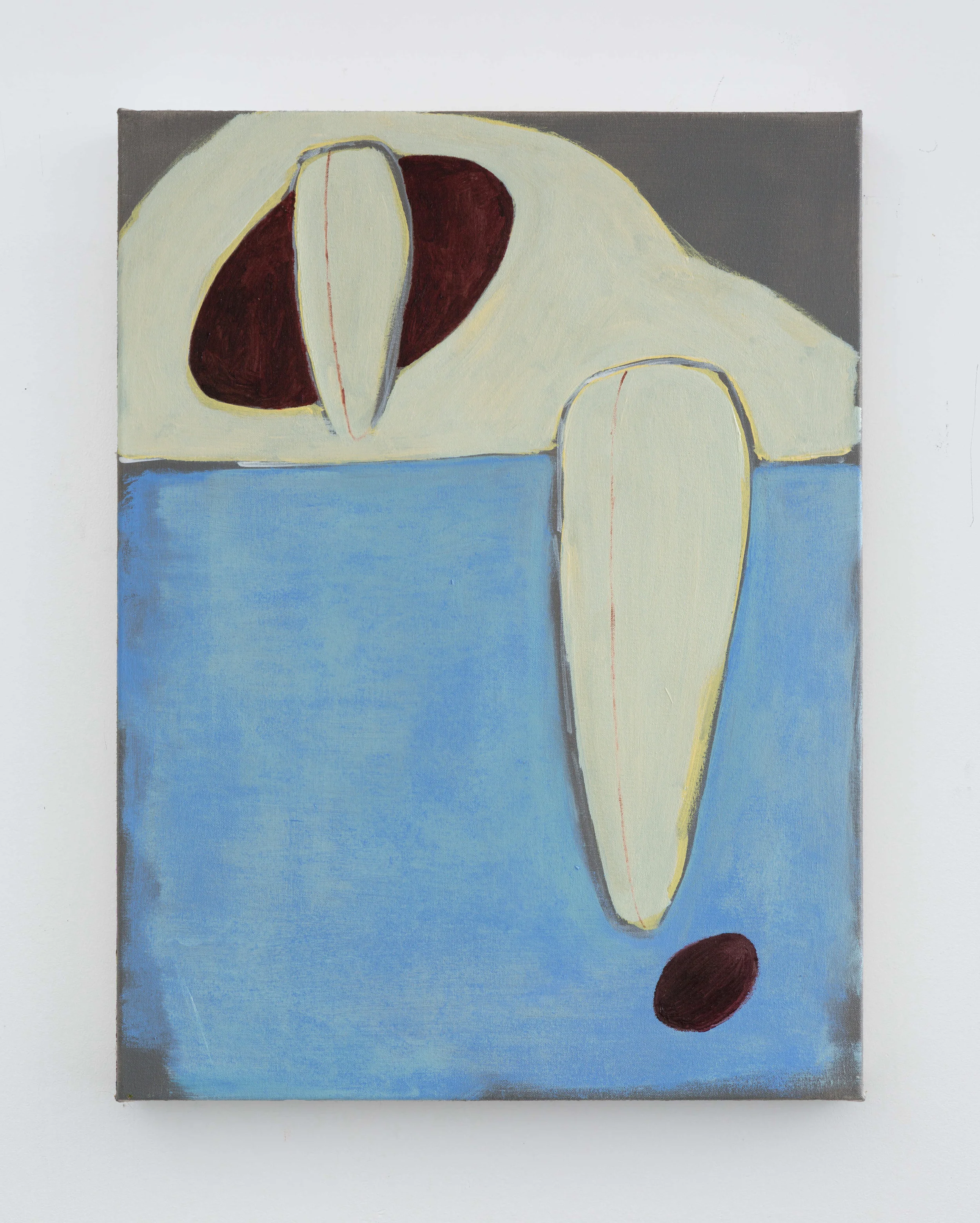 Jumpsharking 2019 Oil on canvas 60x45cm