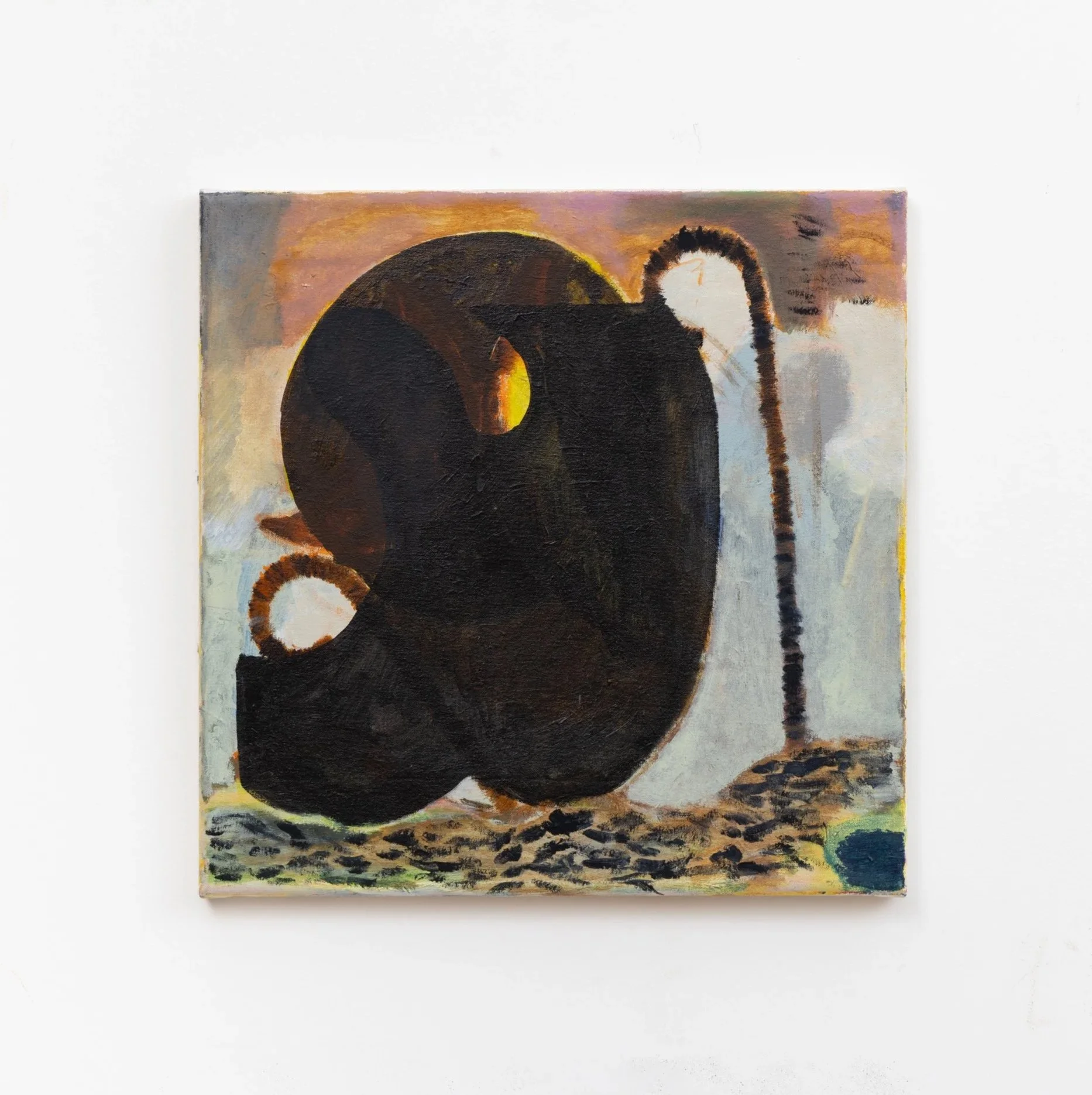  And Then   2023-25
Acrylic and flashe on canvas. 40x40cm