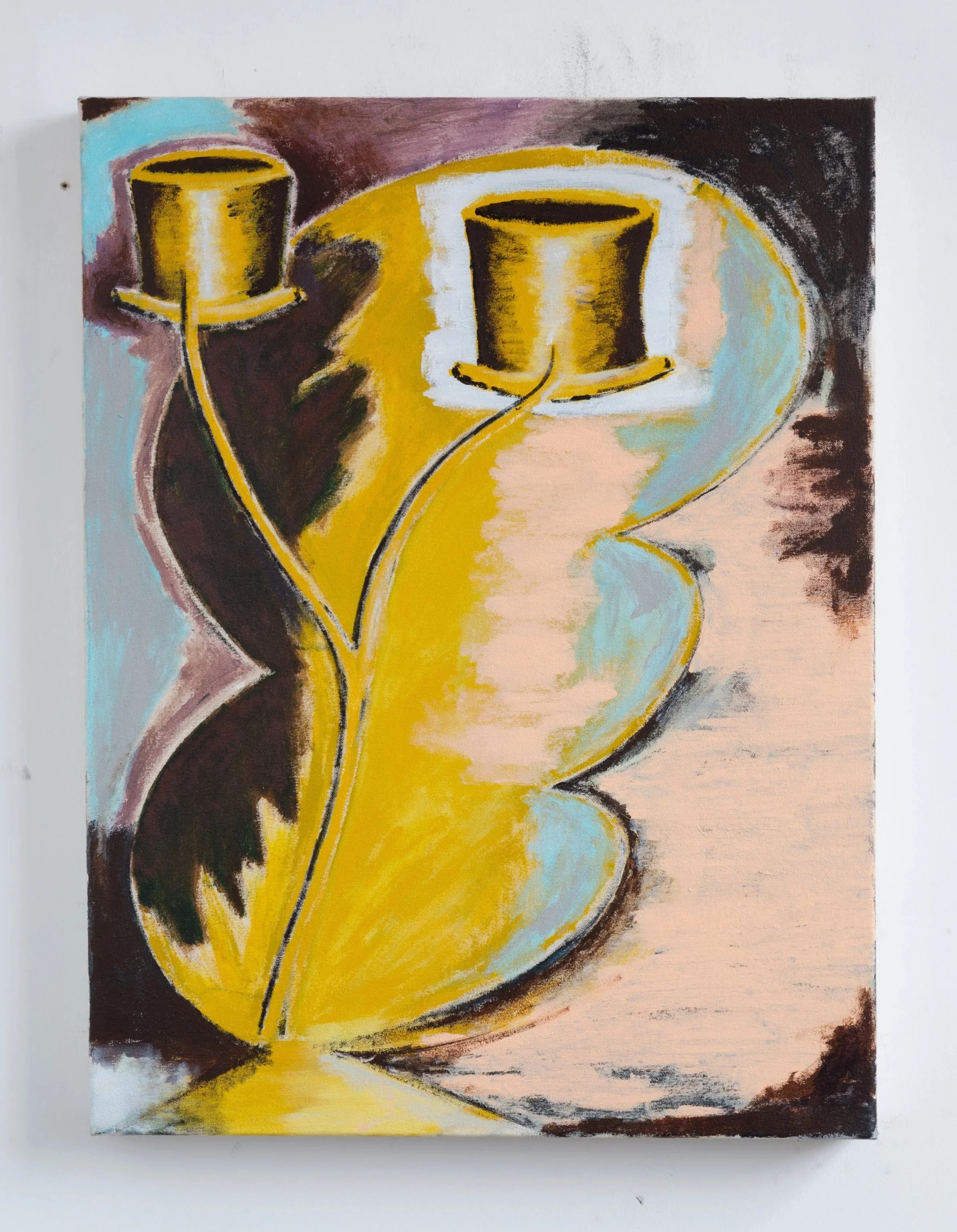  Doublelifter  2020
Acrylic on canvas. 60x46cm