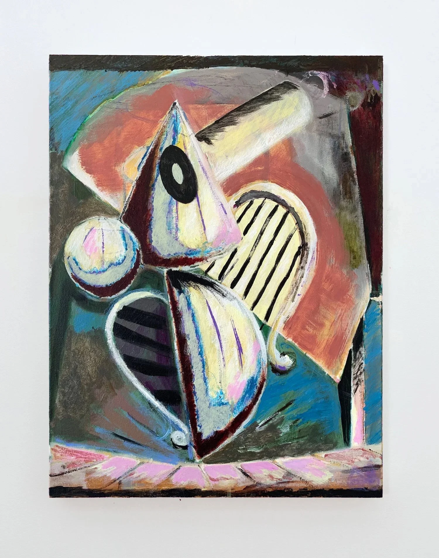  Quickfix  2022
Acrylic on canvas. 60x45cm