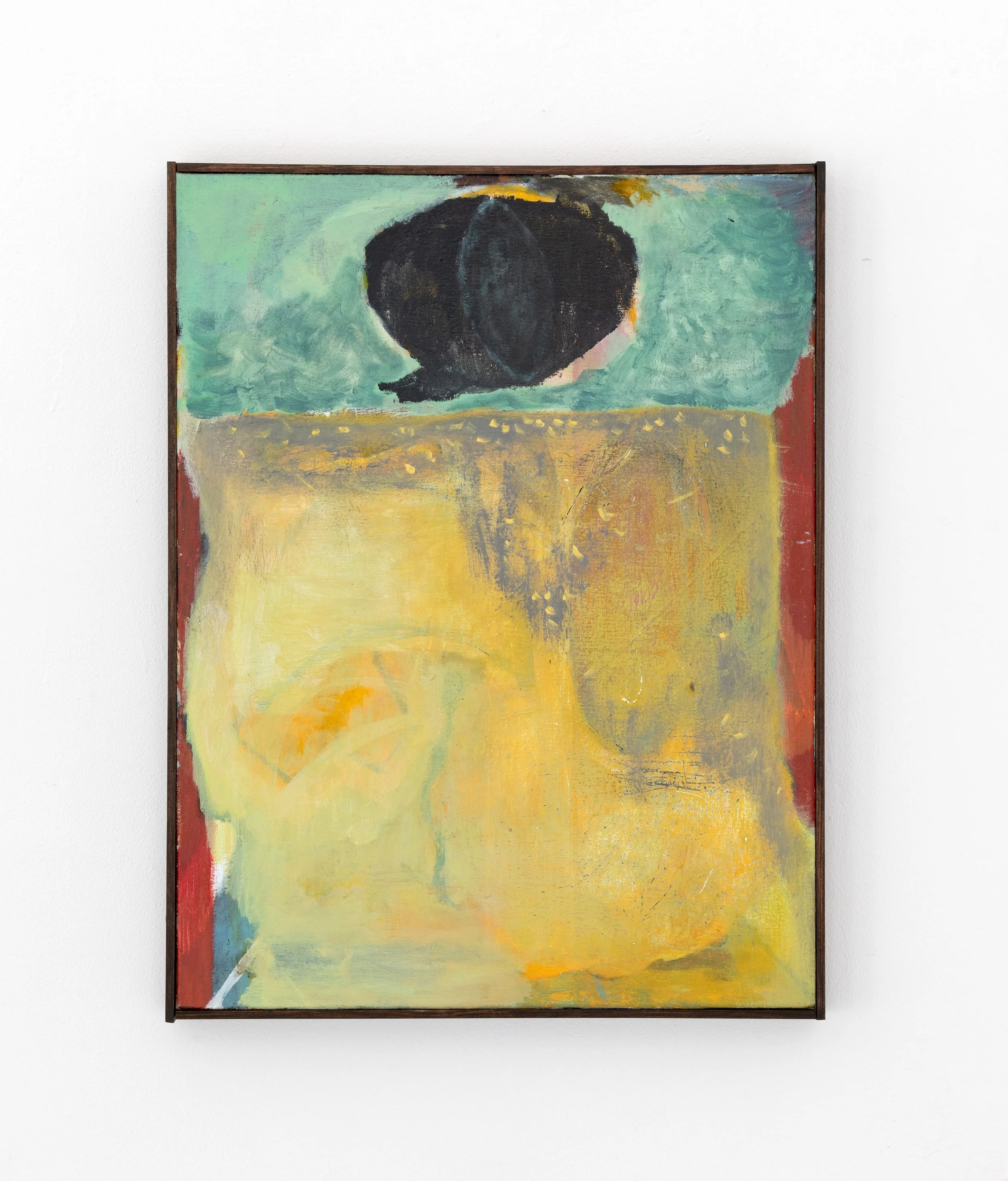  A Meanwhile   2020-24
Acrylic and flashe on canvas with artist frame. 61.5x49cm