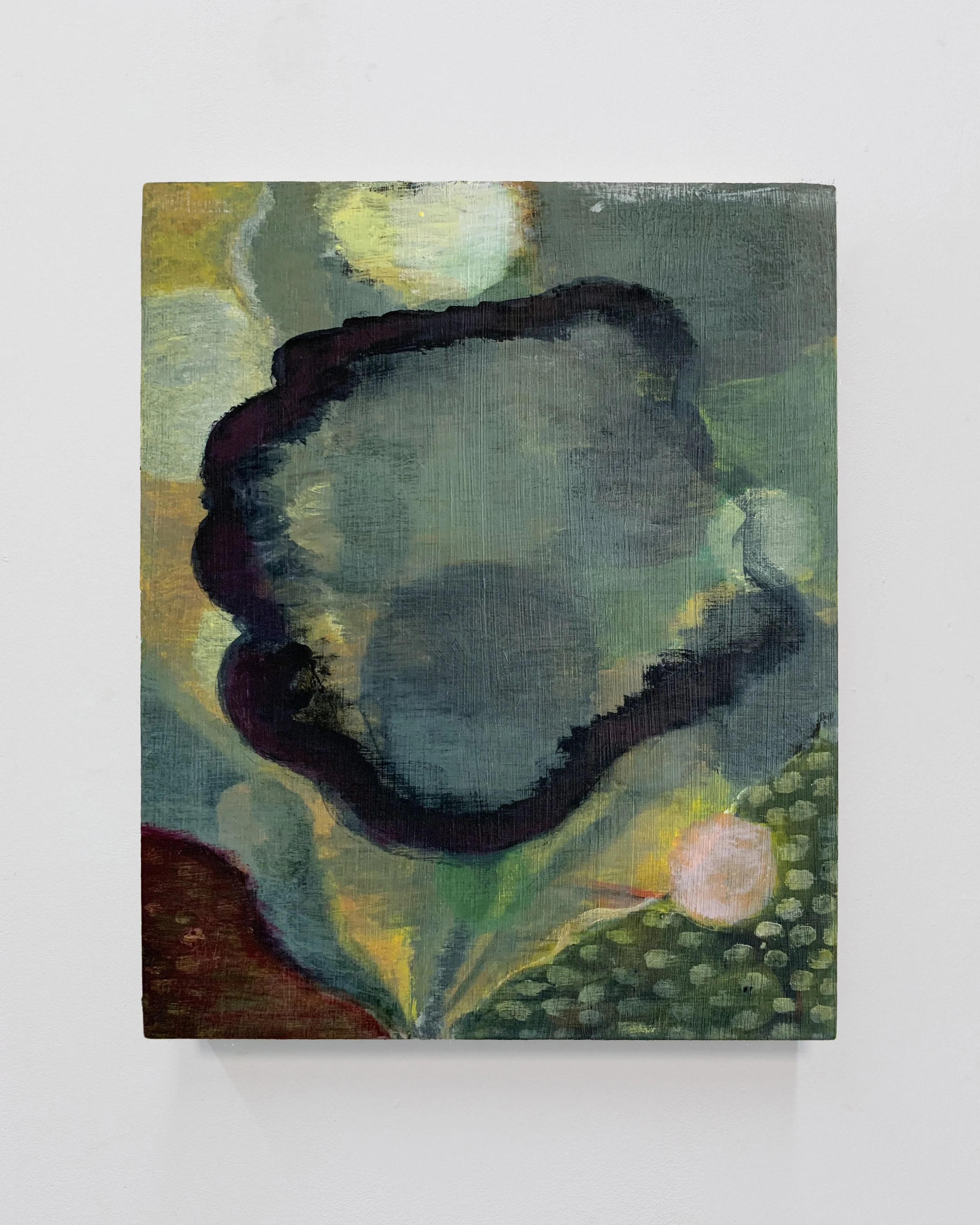  Catchword   2022-23
Acrylic and flashe on panel. 31x25.5cm