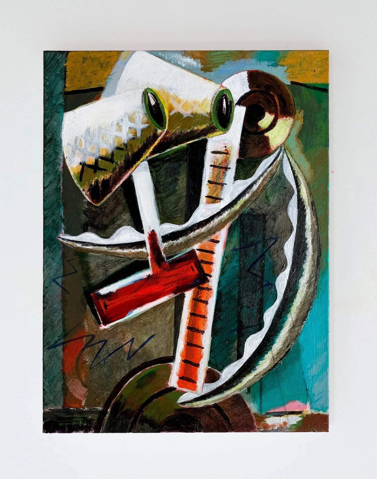  Stopstill  2022
Acrylic on canvas. 60x45cm