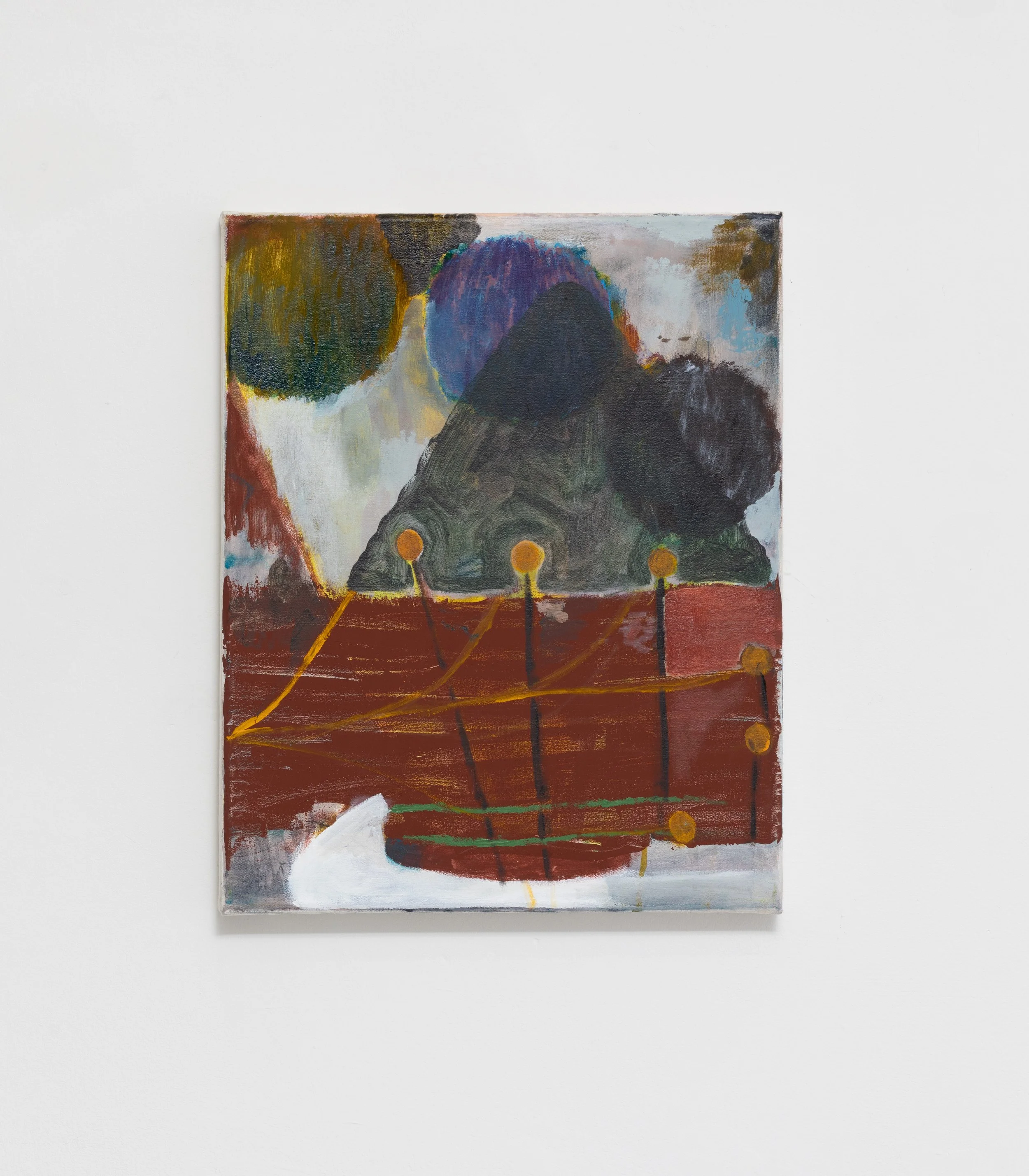  A Change of Shirt   2022-23
Acrylic and flashe on canvas. 50x40cm