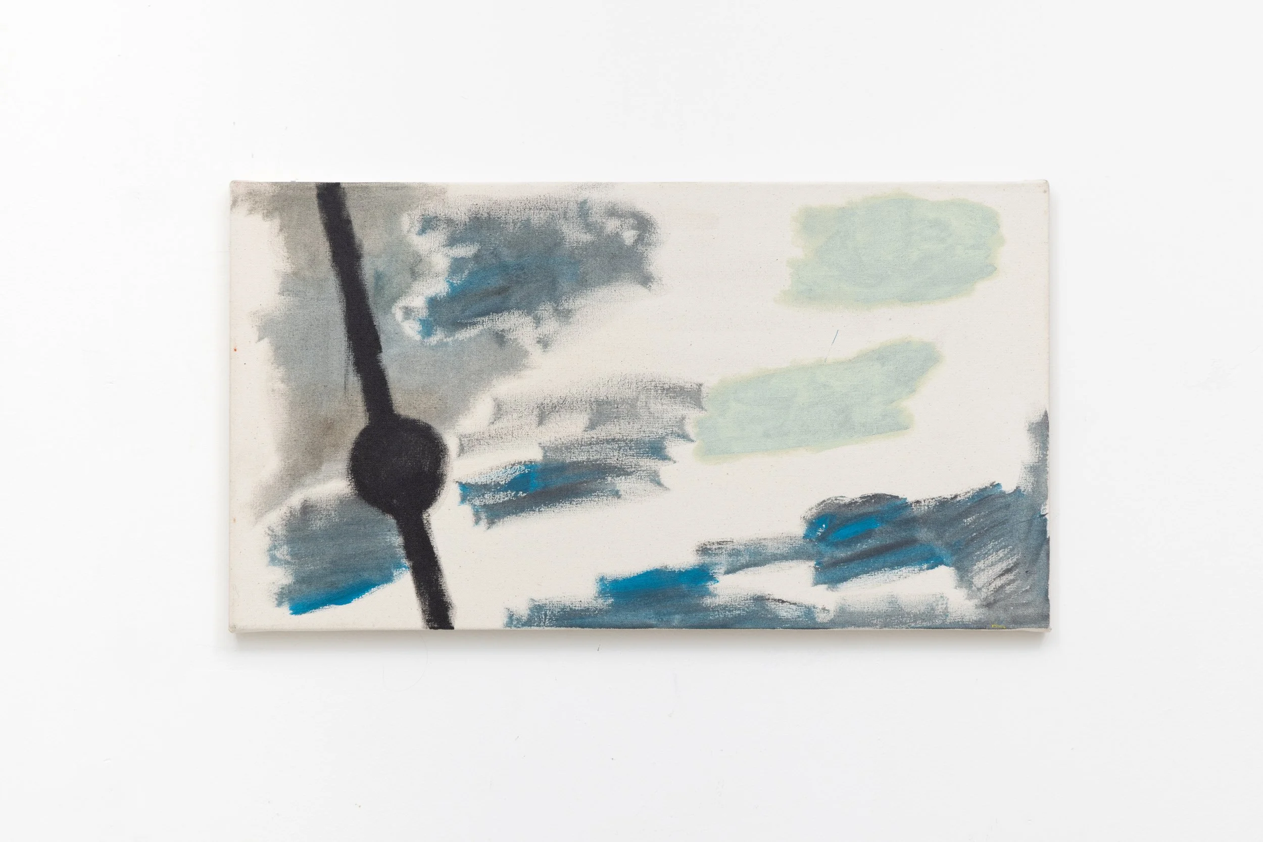  As a Matter of Fact   2023-25
Acrylic and flashe on canvas. 30.5x56cm