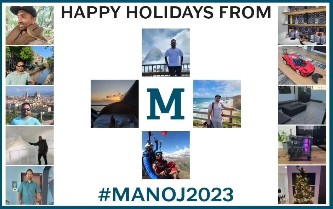 Christmas Eve is always a good anniversary for the move to the US. 19 years and counting.

#christmaseve #happyholidays #anniversary #christmascard #manoj2023