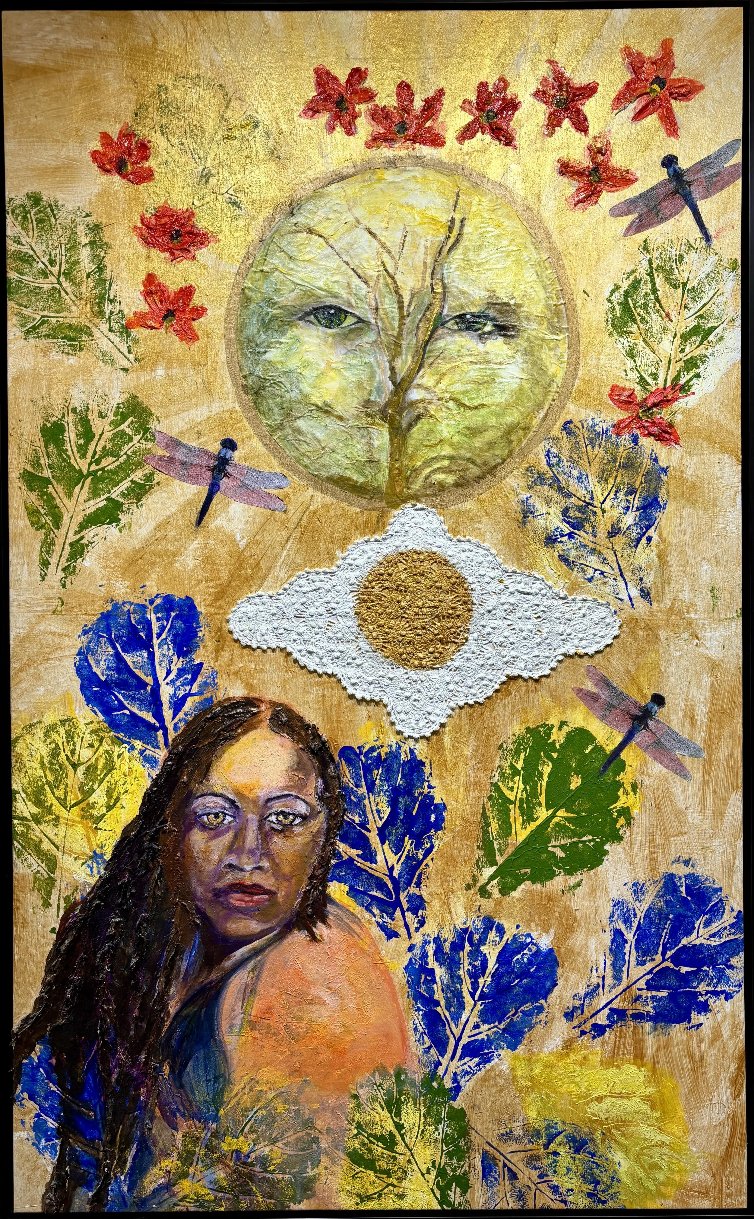 Women in Nature - The Praying Dragon Fly and the Praying Mantis