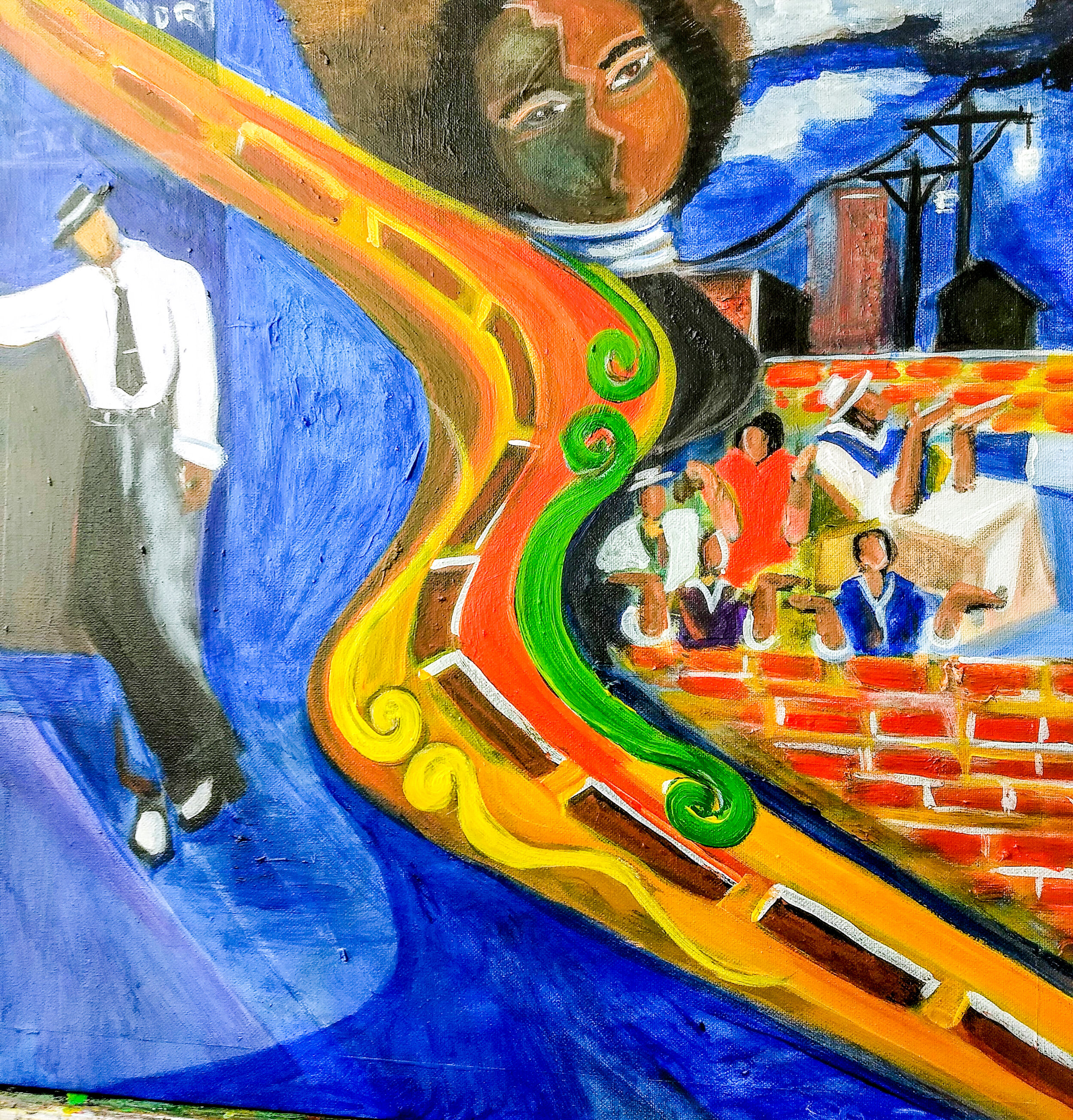 On Passing Two Negroes on a Dark Country Road Somewhere in Georgia (tribute: Conrad Kent Rivers)