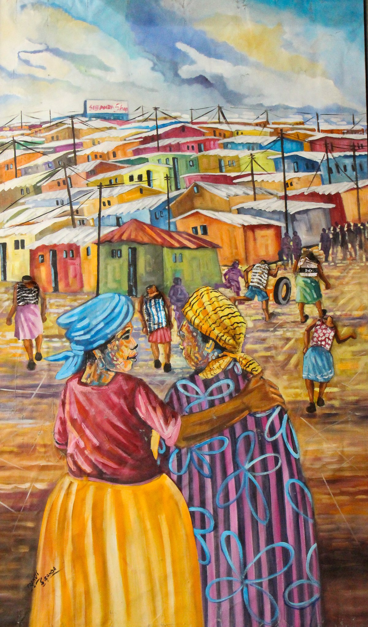 South African Community by Francis Sibanda