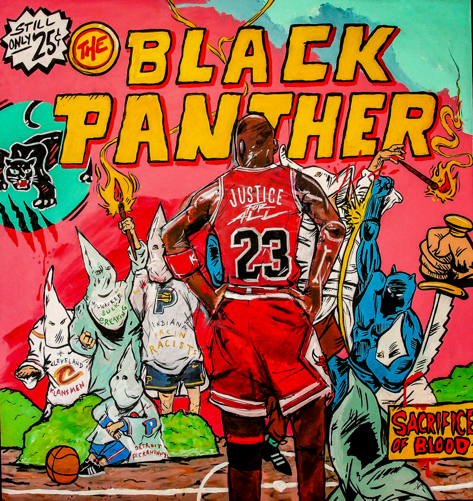 "Black Panther vs. the Centre Division Klansmen" (Westside Wakanda Forever)