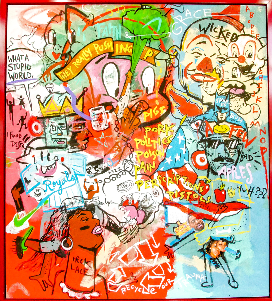 "They Recycle our Trauma by Pushin P"