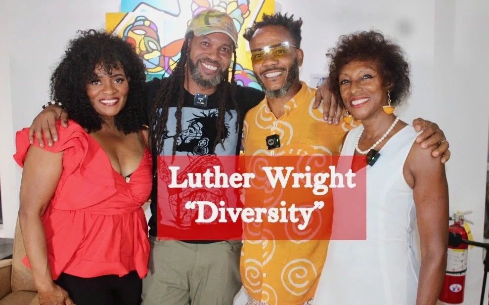 Click Here VEC #47 Solo Exhibit of Luther Wright "Diversity"