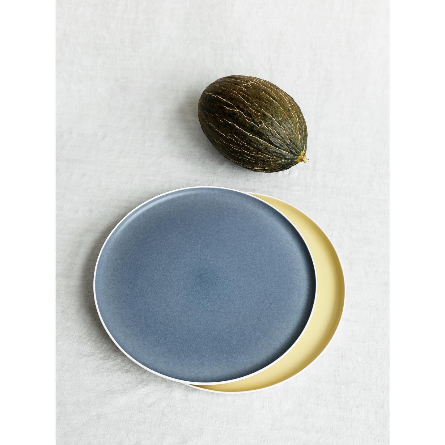 porcelain plates - available in three different dimensions and even more colours