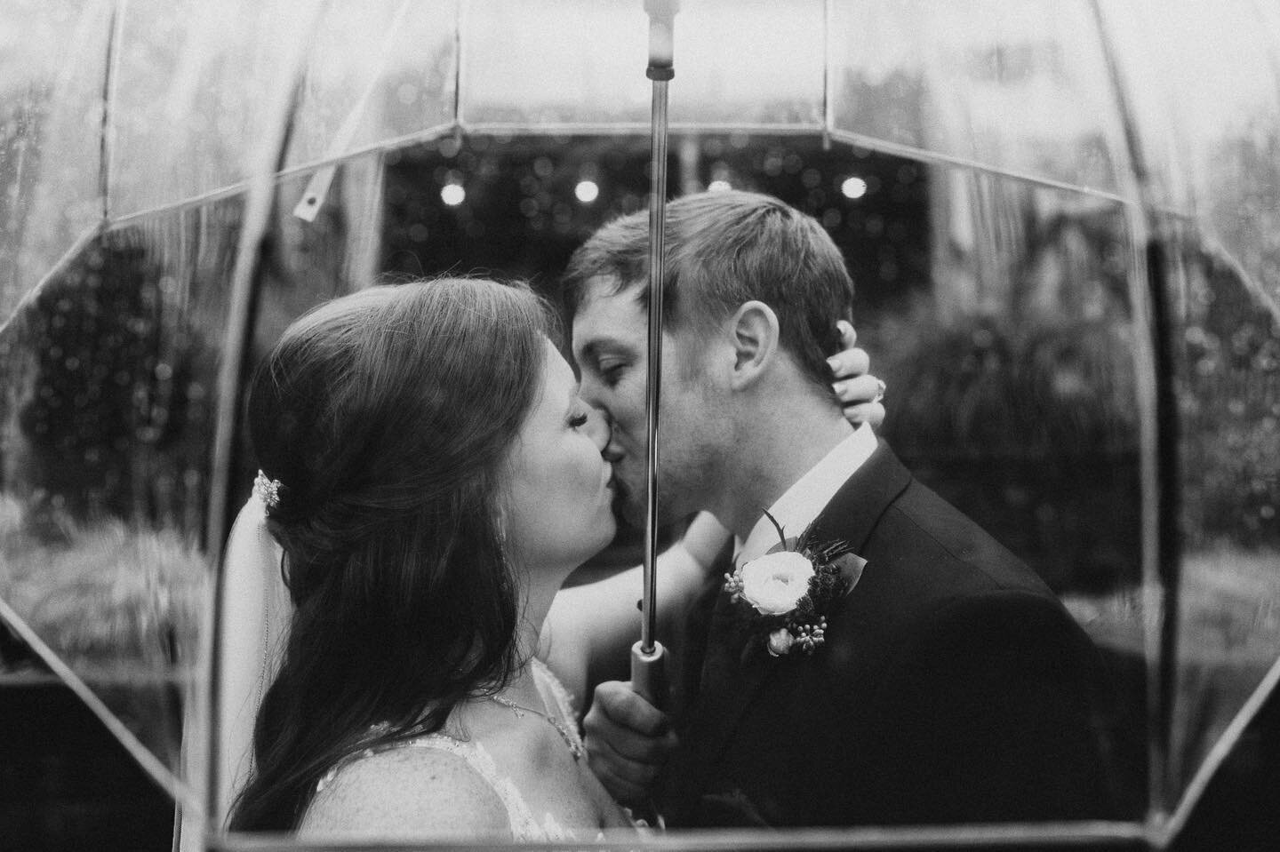 There&rsquo;s just something romantic about a rainy day black and white ✨ // #lovejulesphotography www.lovejulesphotography.com