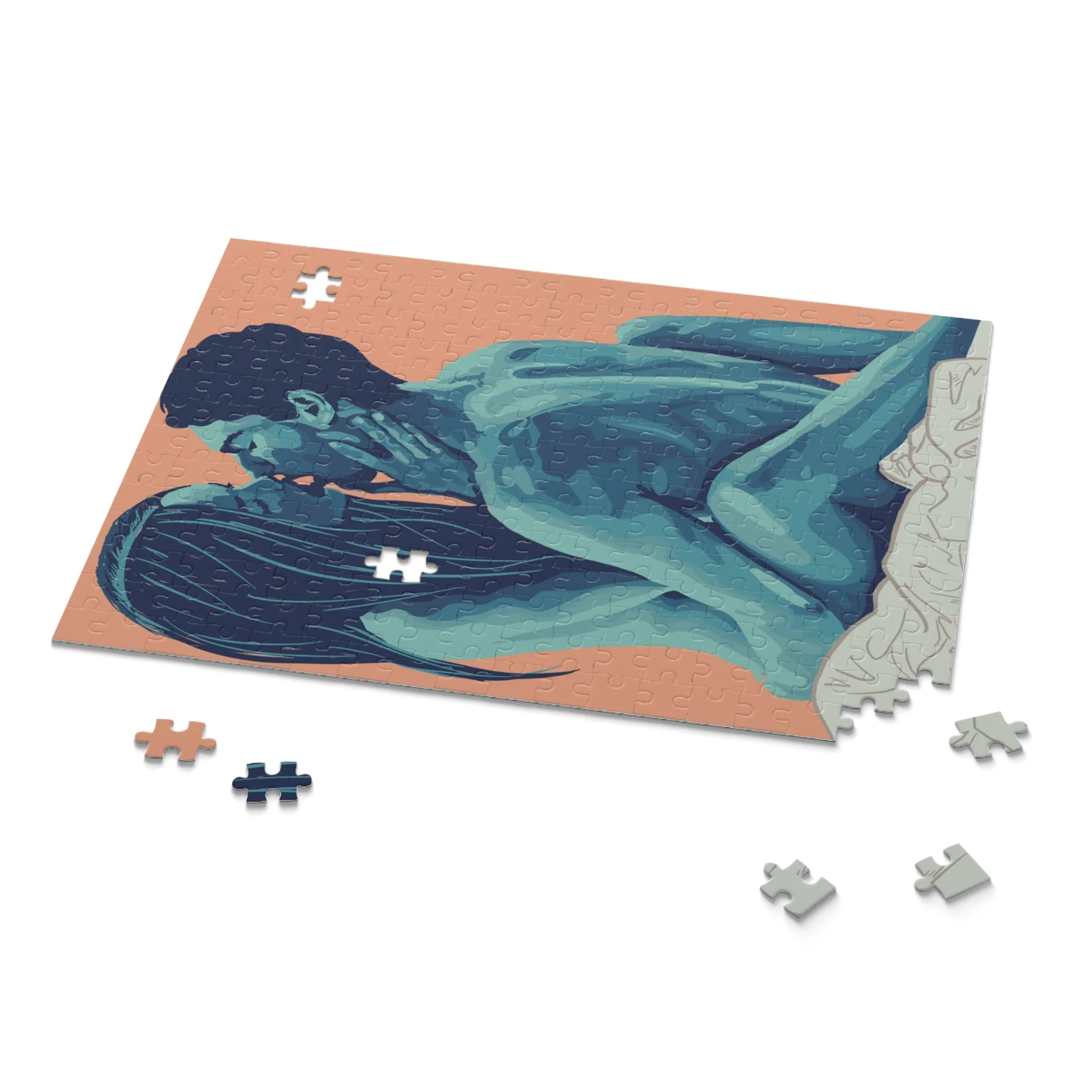 Merging Souls Art Print Puzzle | 252 Pieces