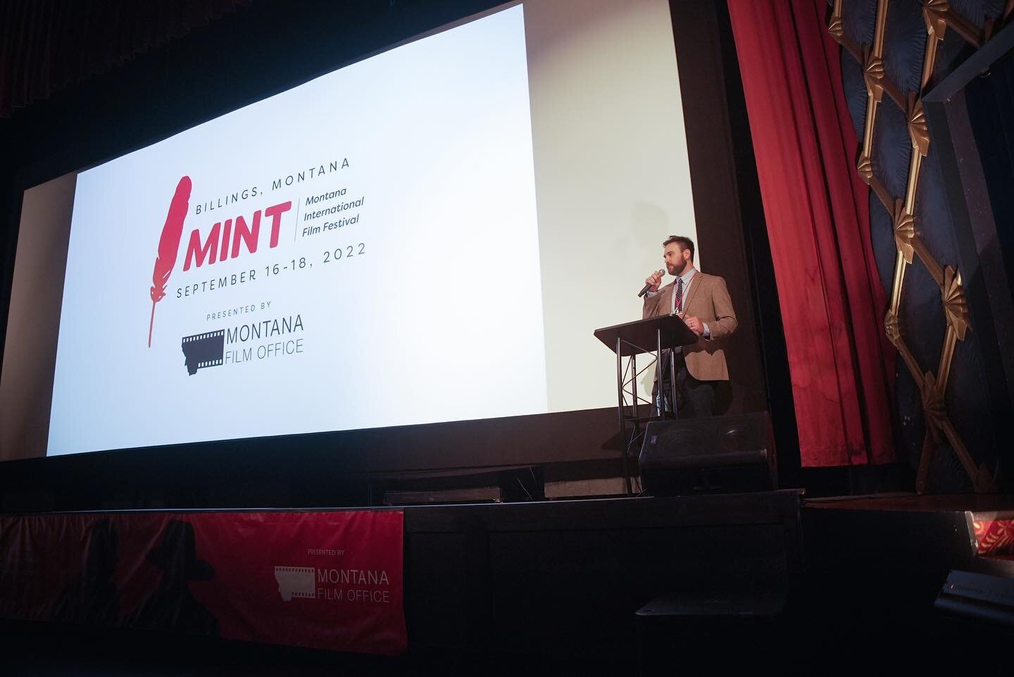 Opening Night with @mariovanpeebles at @babcocktheatre. 
The 5th Annual MINT Film Festival presented by @montanafilmoffice406. 
We&rsquo;re proud to recognize the work of Mario Van Peebles with a lifetime achievement award in cinema! #mintfilmfestiva