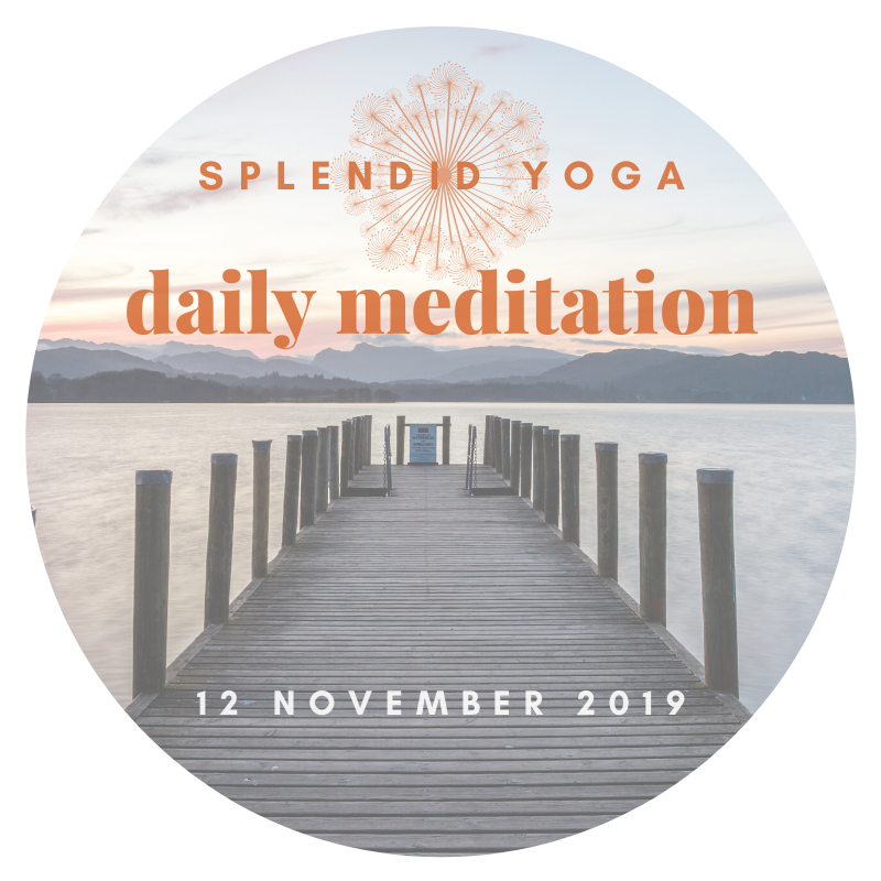 Daily Meditation: Be at Peace