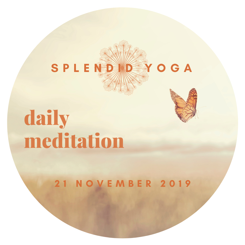 Daily Meditation: Start That “Thing” Already 