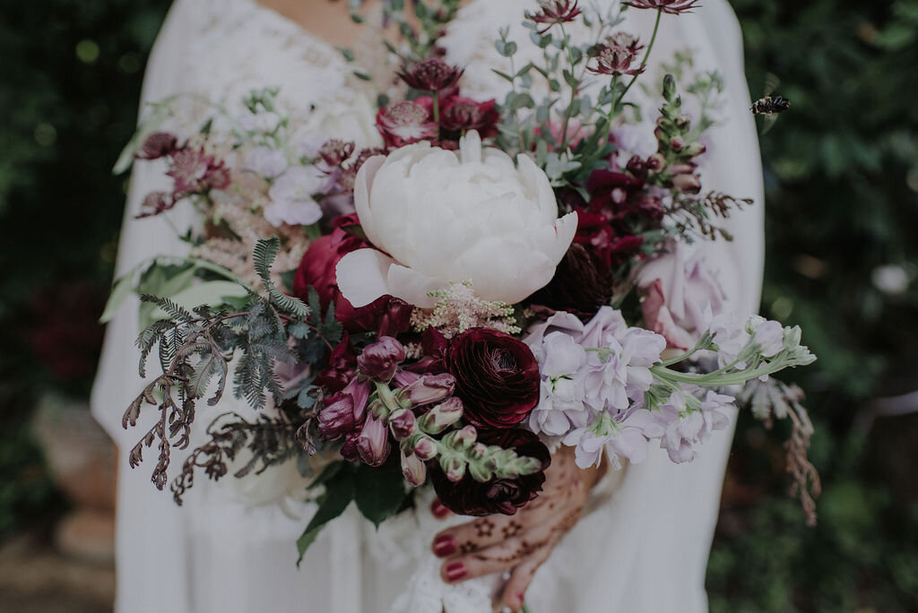 Colorful Bridal Bouquet